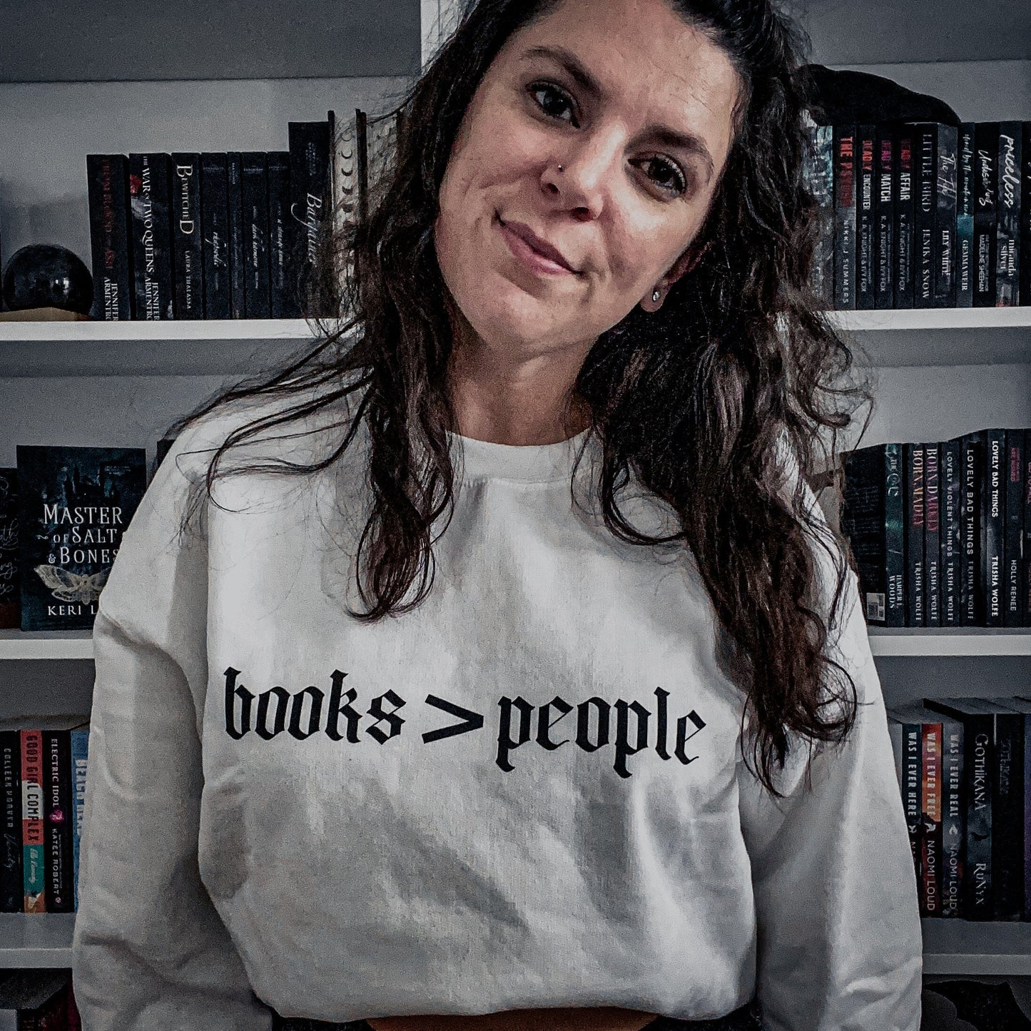 Books Over People Sweatshirt