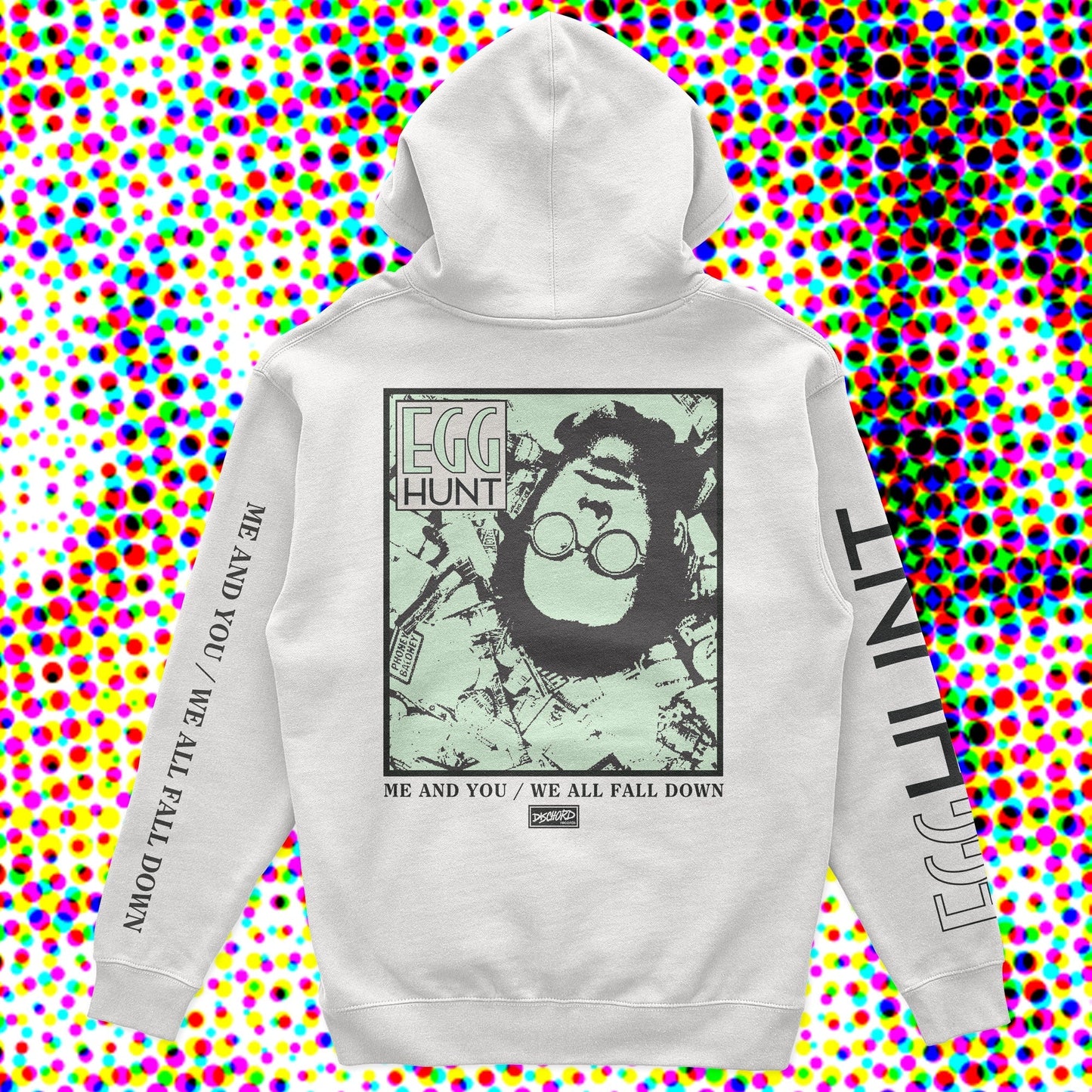 ME AND YOU - WHITE HOODIE