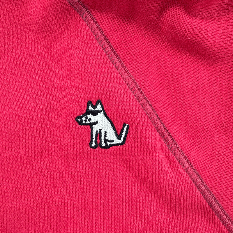 Embroidered Hoodie - Sweatshirt Pullover Hoodie