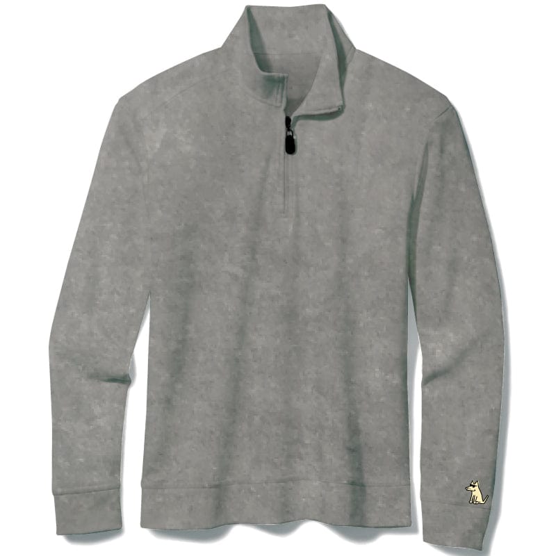 Embroidered Salt Wash - 1/4 Zip Sweatshirt