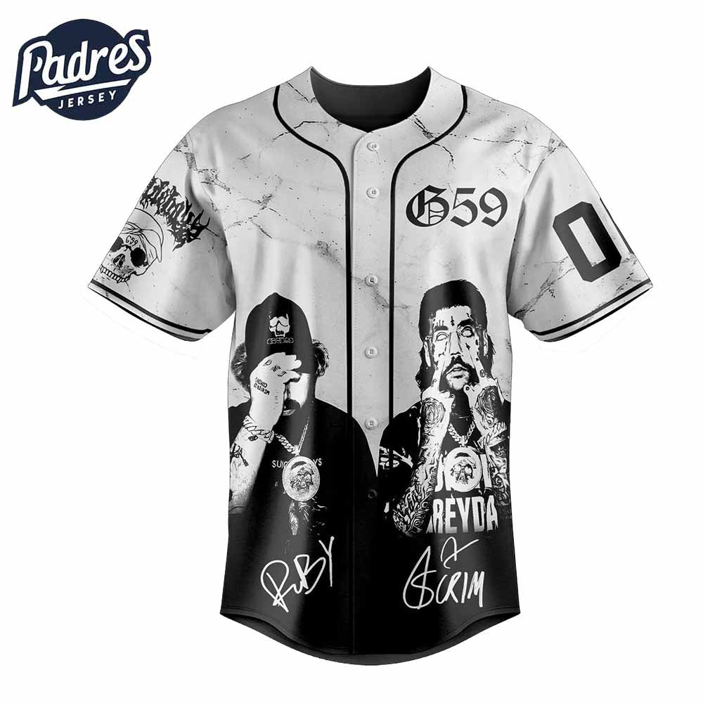Exclusive Suicideboys Baseball Jersey G59 Rap Fan Limited Edition - Padres Jersey Oasis: Elevate Your Baseball Style Game