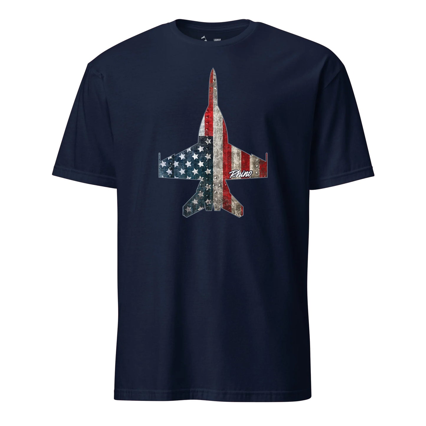 F-18 "RHINO" Rivet Flag T-Shirt
