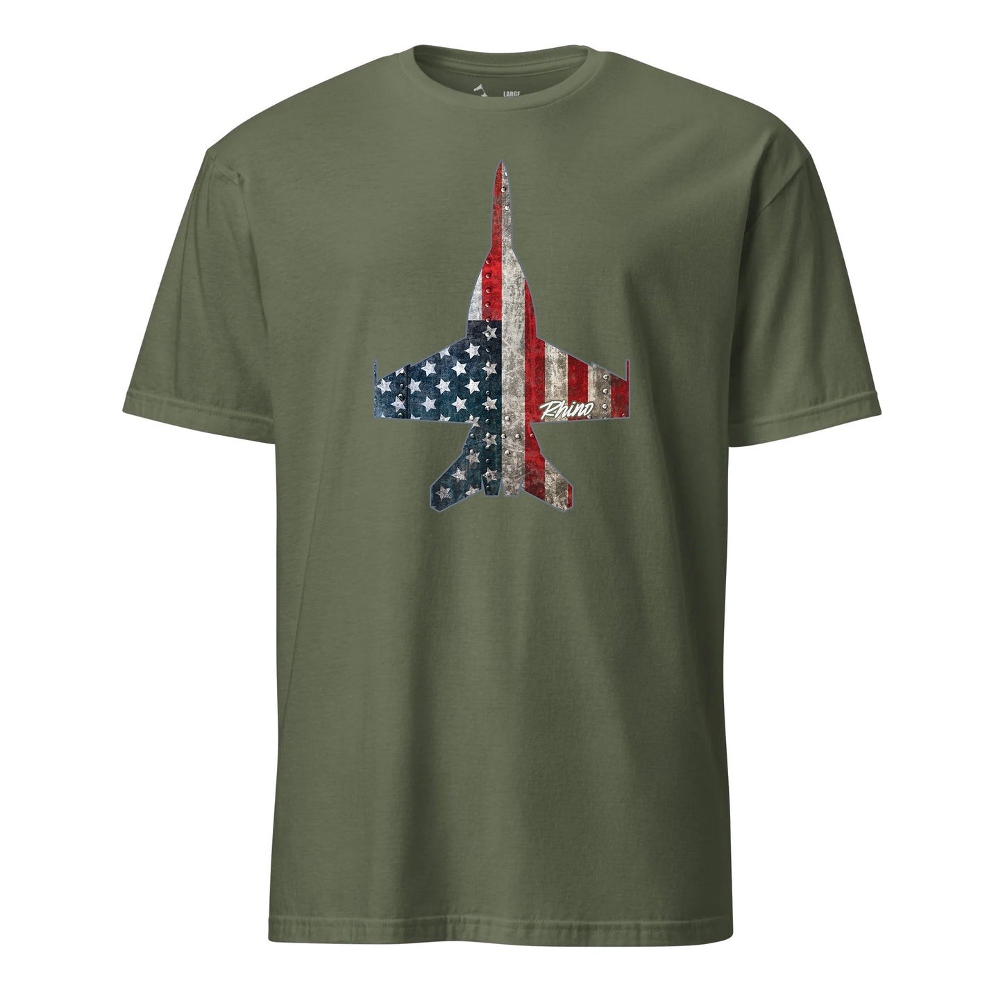 F-18 "RHINO" Rivet Flag T-Shirt