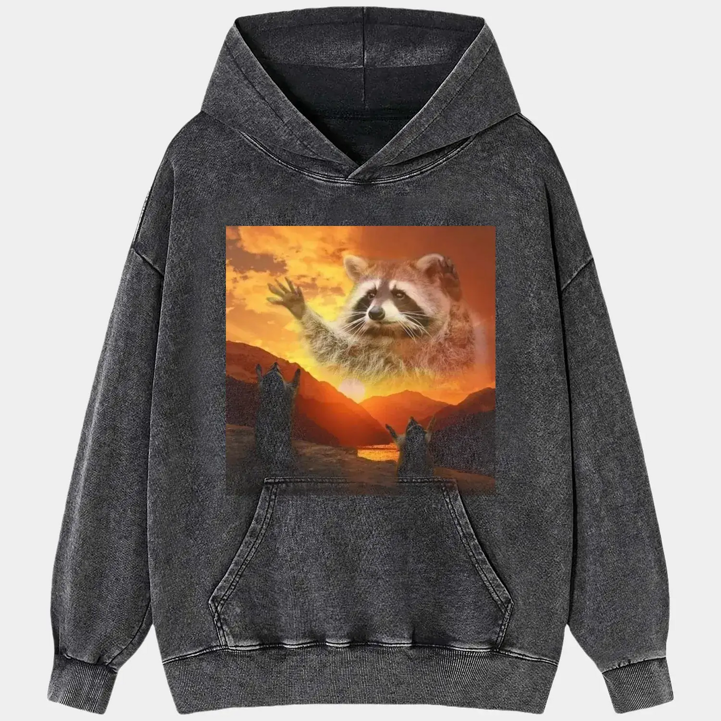 FUNNY RACCOON TEE