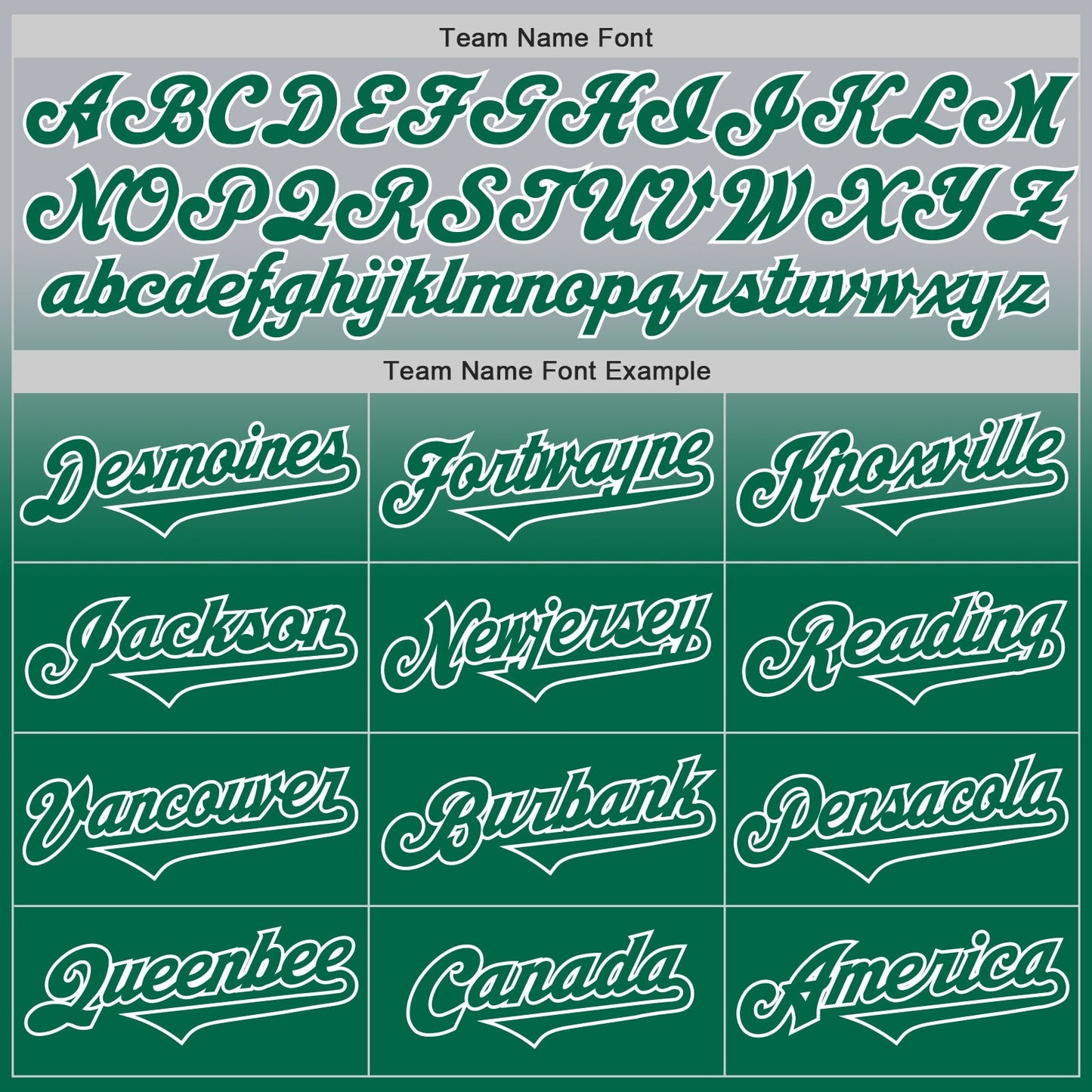 Custom Gray Kelly Green-White Authentic Fade Fashion Baseball Jersey