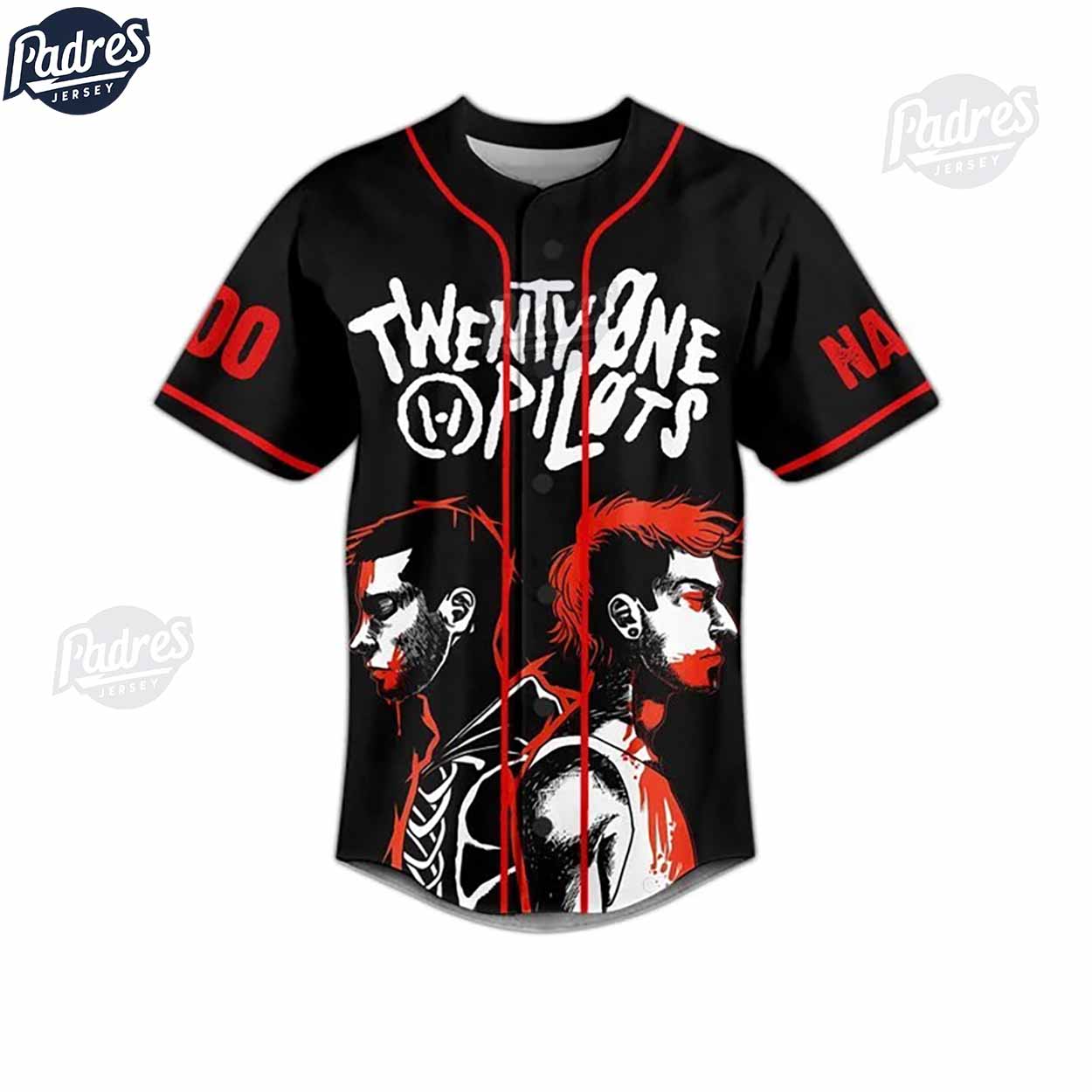 Fairly Local twenty One Pilots Custom Baseball Jersey Fan Gear - Padres Jersey Oasis: Elevate Your Baseball Style Game