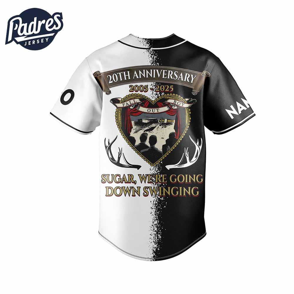 Fall Out Boy 20th Anniversary Baseball Jersey - Padres Jersey Oasis: Elevate Your Baseball Style Game