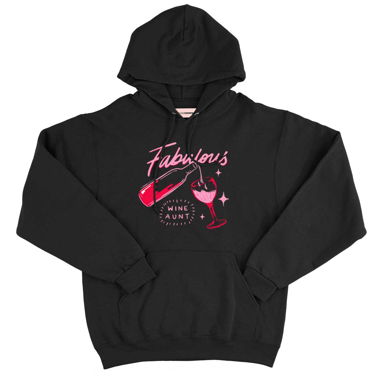 Family Goals: Fabulous Wine Aunt Hoodie