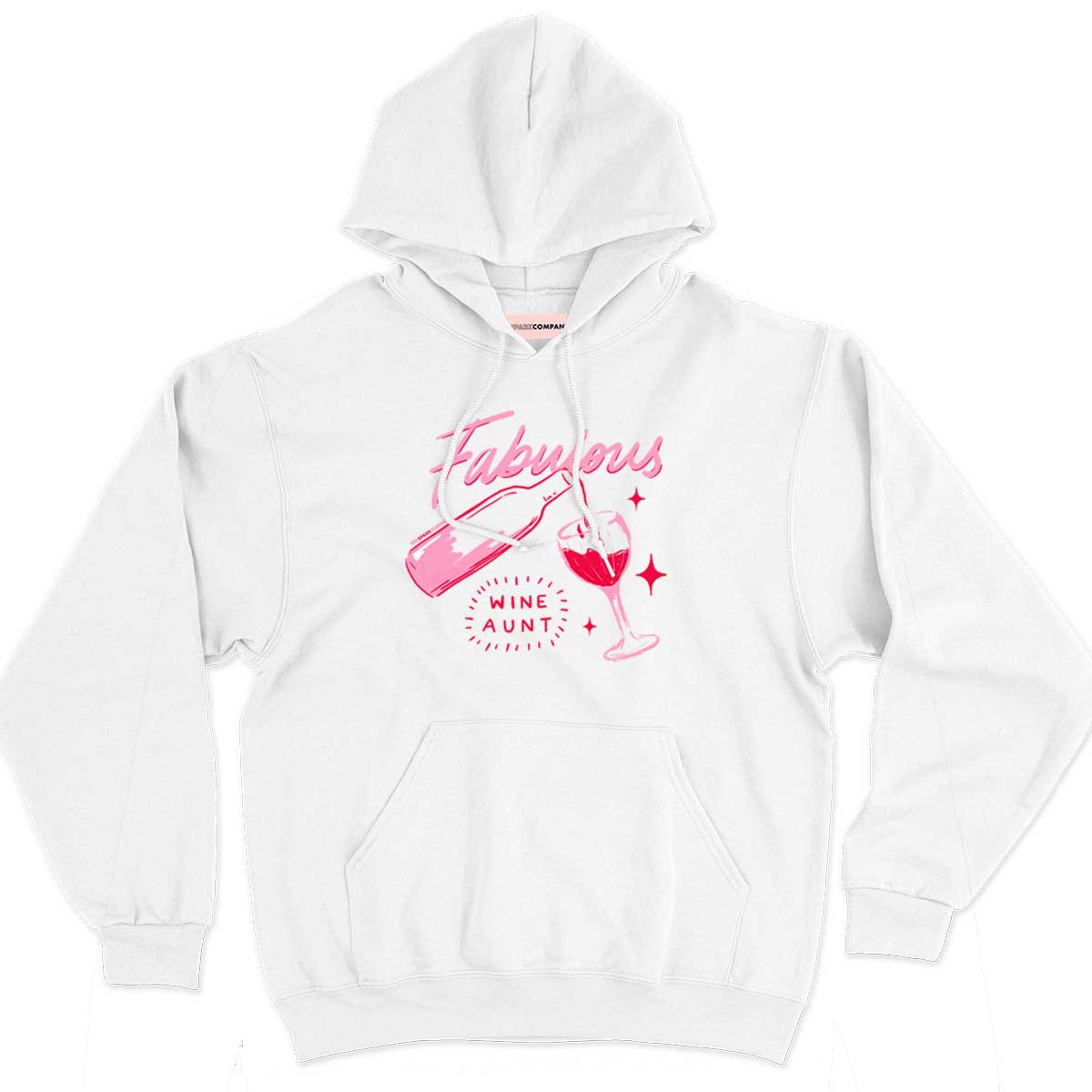Family Goals: Fabulous Wine Aunt Hoodie