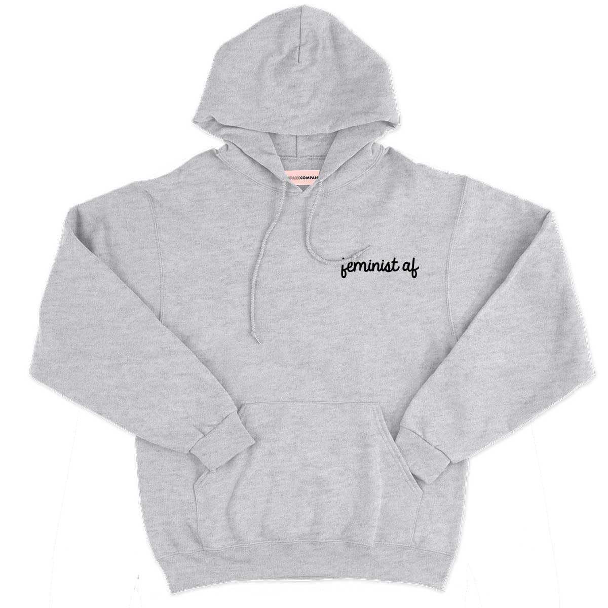 Feminist AF Embroidered Hoodie