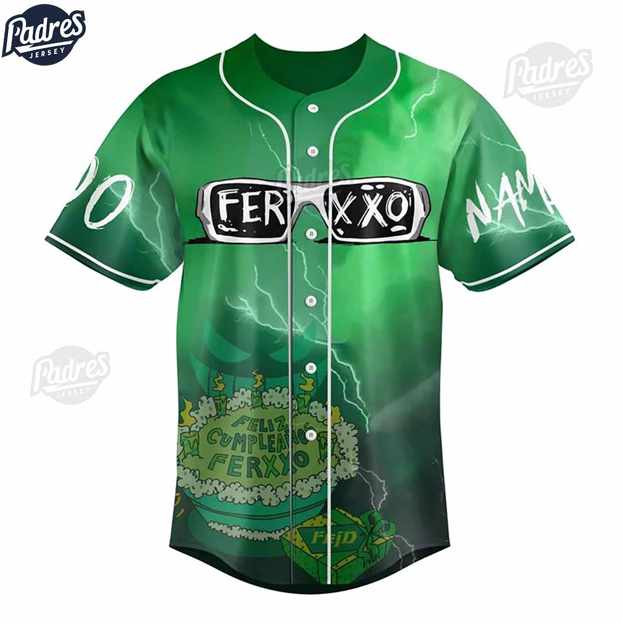 Feid Singer Custom Baseball Jersey - Padres Jersey Oasis: Elevate Your Baseball Style Game