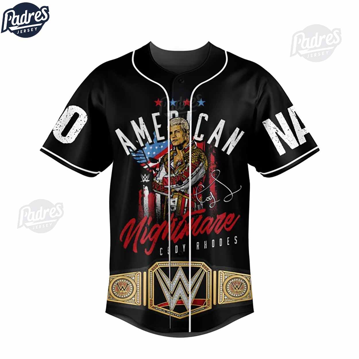 Finish The Story American Nightmare Cody Rhodes Baseball Jersey - Padres Jersey Oasis: Elevate Your Baseball Style Game