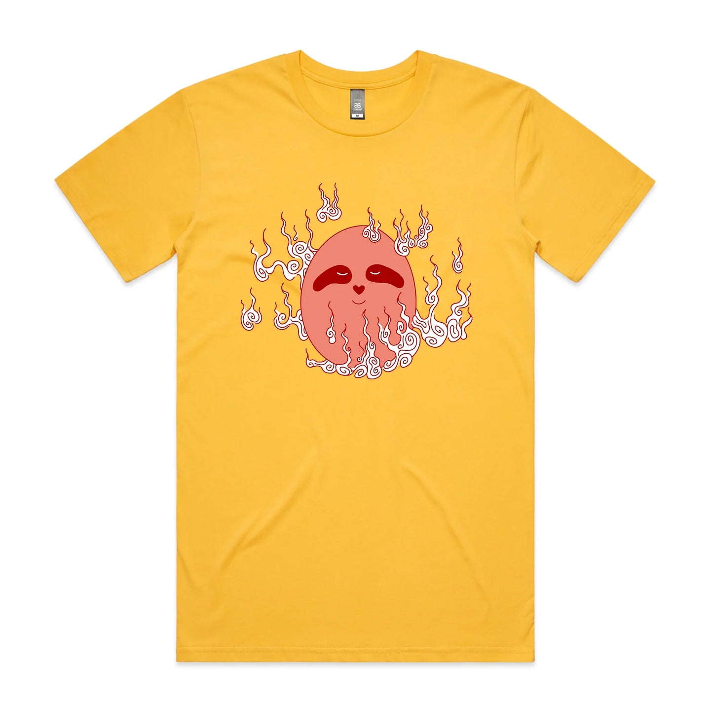 Fire Elemental Egg Sloth Tee