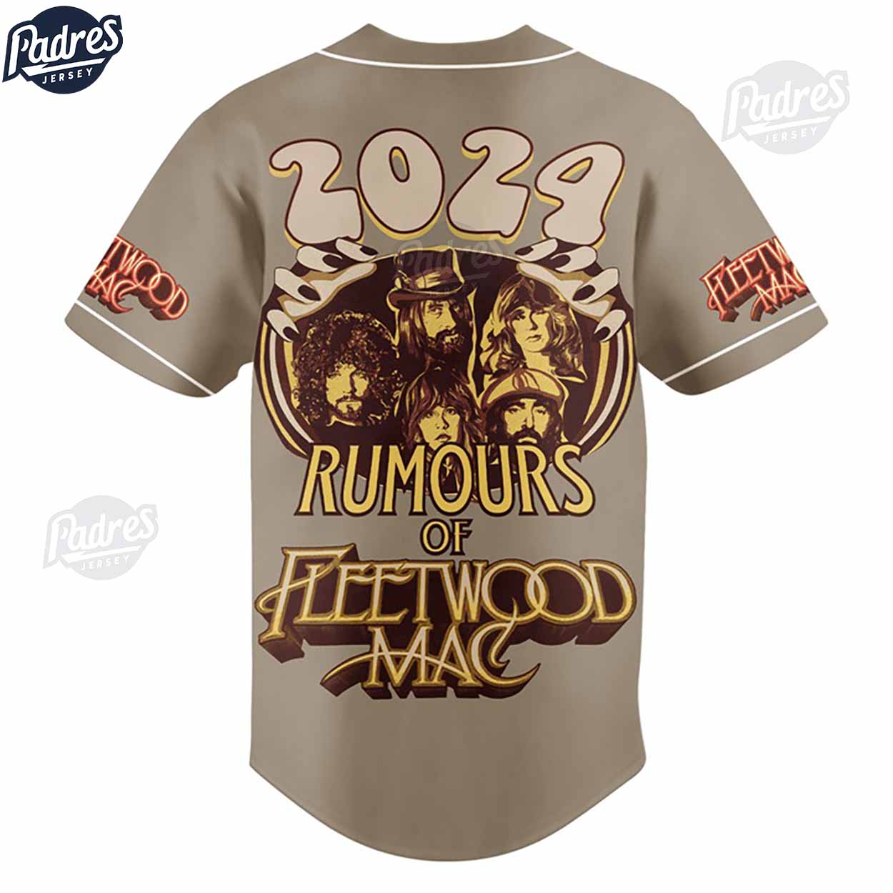 Fleetwood Mac Rumours Baseball Jersey Style - Padres Jersey Oasis: Elevate Your Baseball Style Game