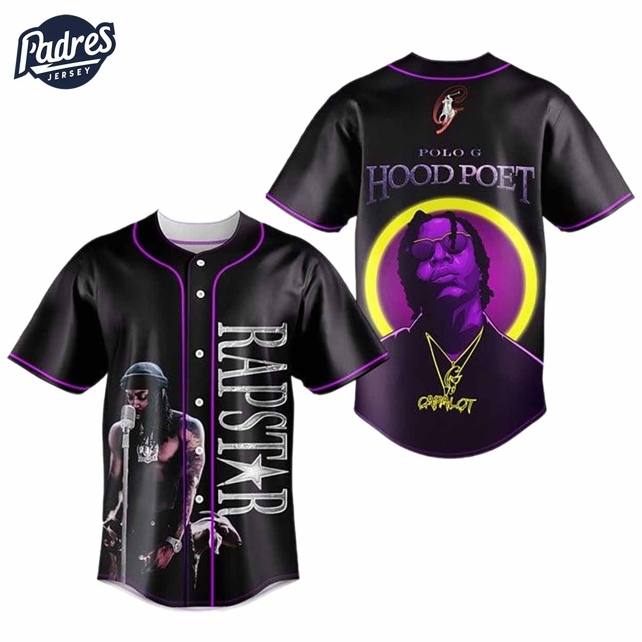 Flow G Rapstar Baseball Jersey - Padres Jersey Oasis: Elevate Your Baseball Style Game