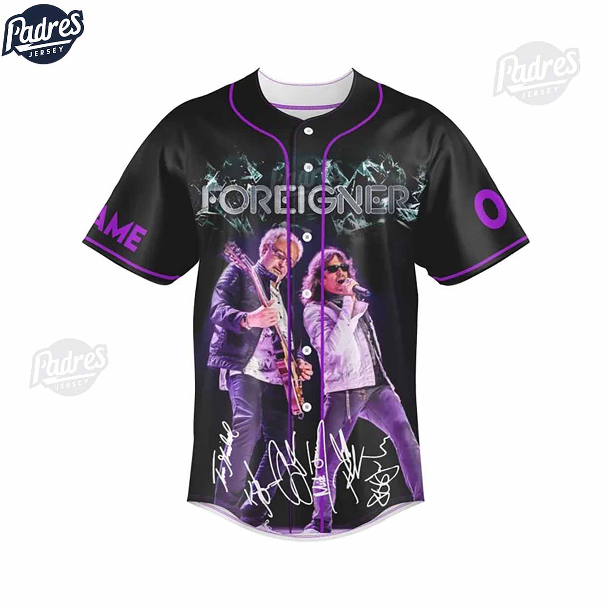 Foreigner The Flame Still Burns Personalized Baseball Jersey Outfit - Padres Jersey Oasis: Elevate Your Baseball Style Game
