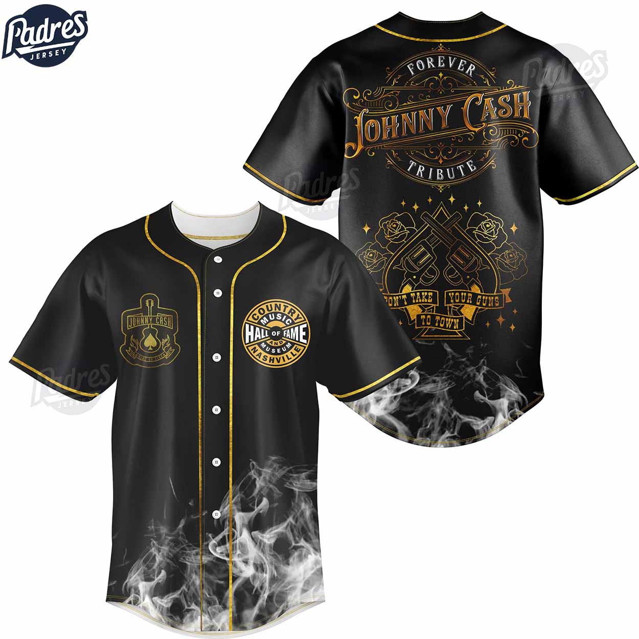 Forever Johnny Cash Tribute Baseball Jersey Outfit - Padres Jersey Oasis: Elevate Your Baseball Style Game