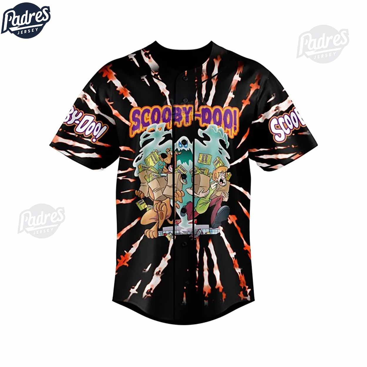 Fred Jones Scooby Doo Custom Baseball Jersey - Padres Jersey Oasis: Elevate Your Baseball Style Game
