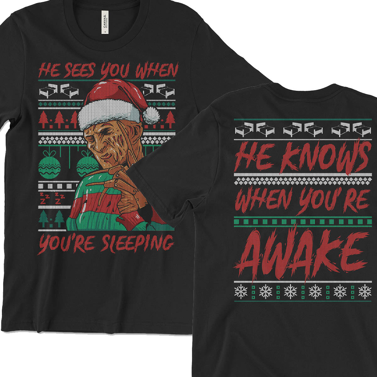 He Sees You Freddy Christmas Shirt
