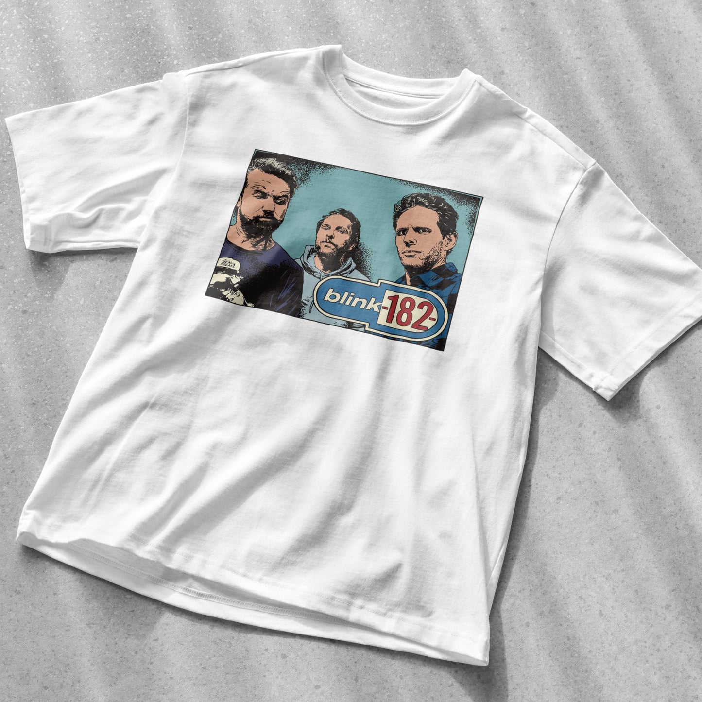 Mac Charlie and Dennis Blink 182 (it's always sunny) - Unisex Heavy Cotton Tee