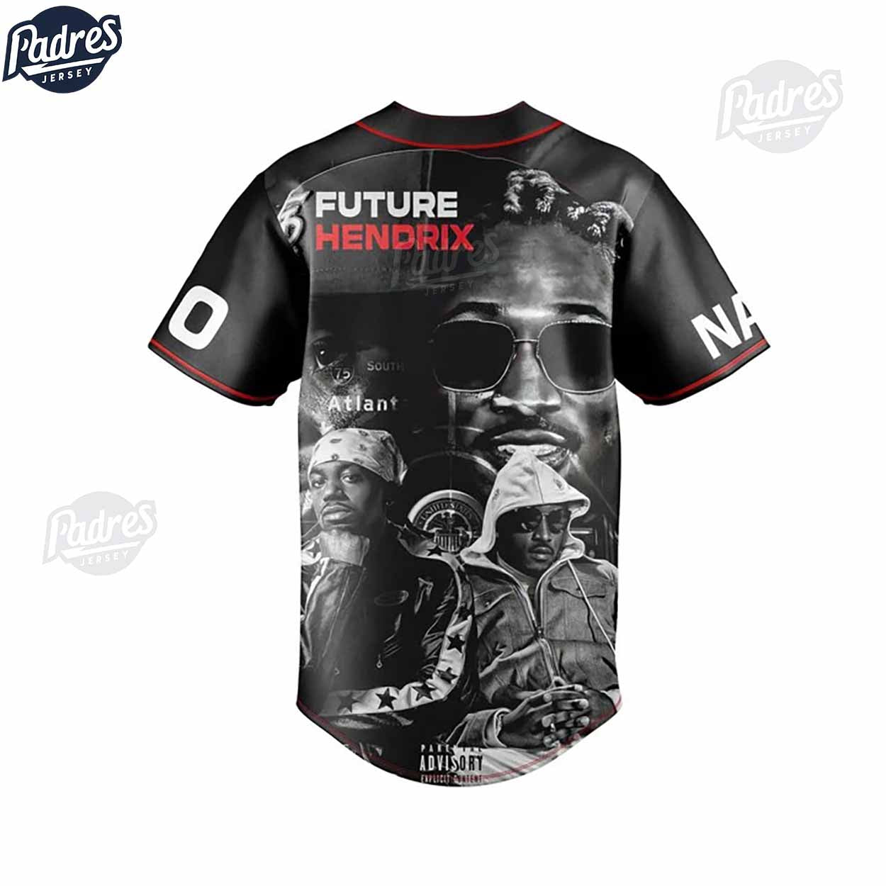 Future Hendrix Custom Baseball Jersey Style - Padres Jersey Oasis: Elevate Your Baseball Style Game
