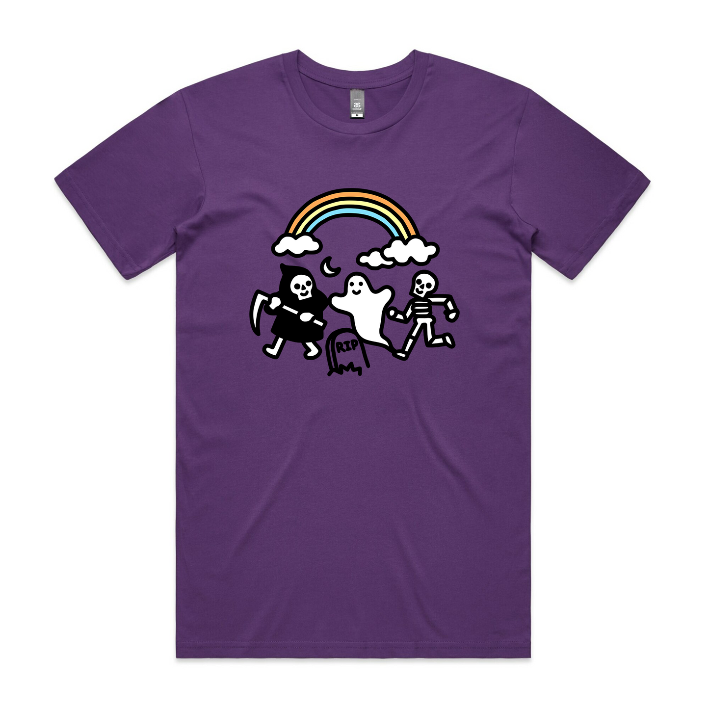 Grim Ghost Skeleton Tee