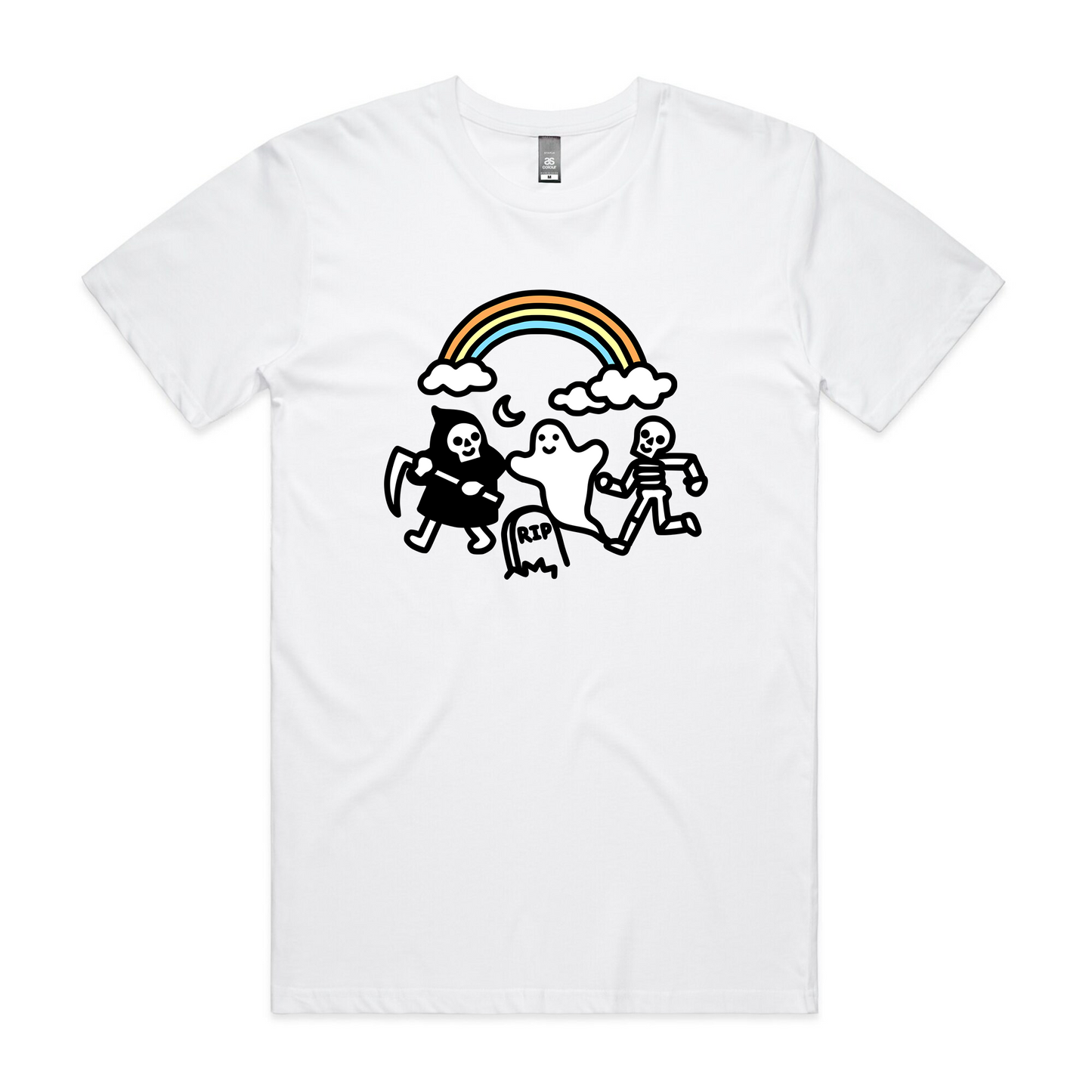 Grim Ghost Skeleton Tee