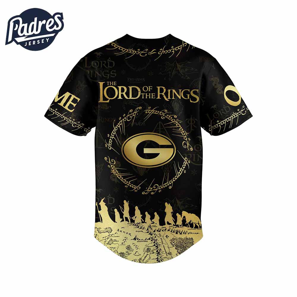 Georgia Bulldogs NCAA x The Lord Of The Rings Personalized Baseball Jersey Outfit - Padres Jersey Oasis: Elevate Your Baseball Style Game