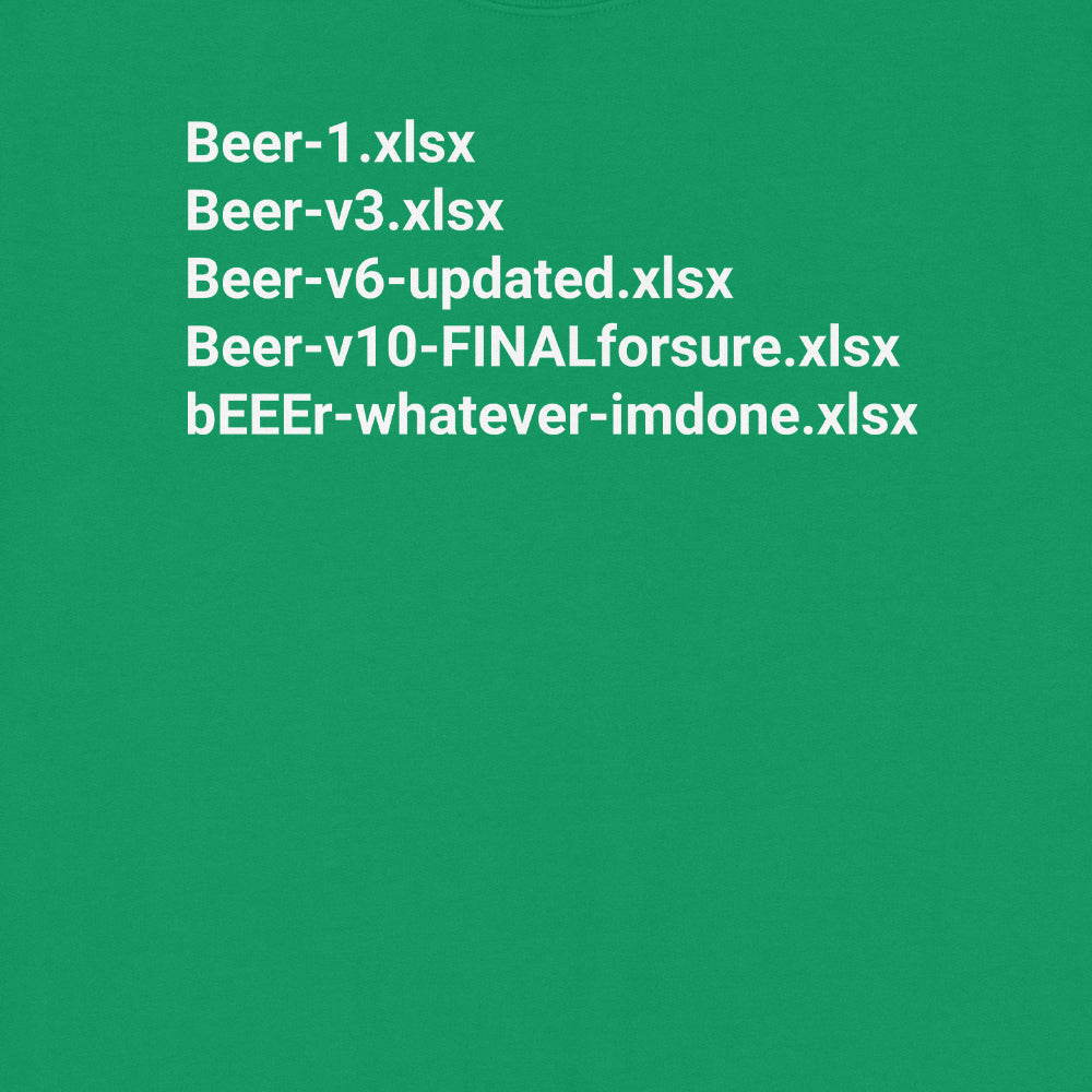 Beer Workbook Sweatshirt