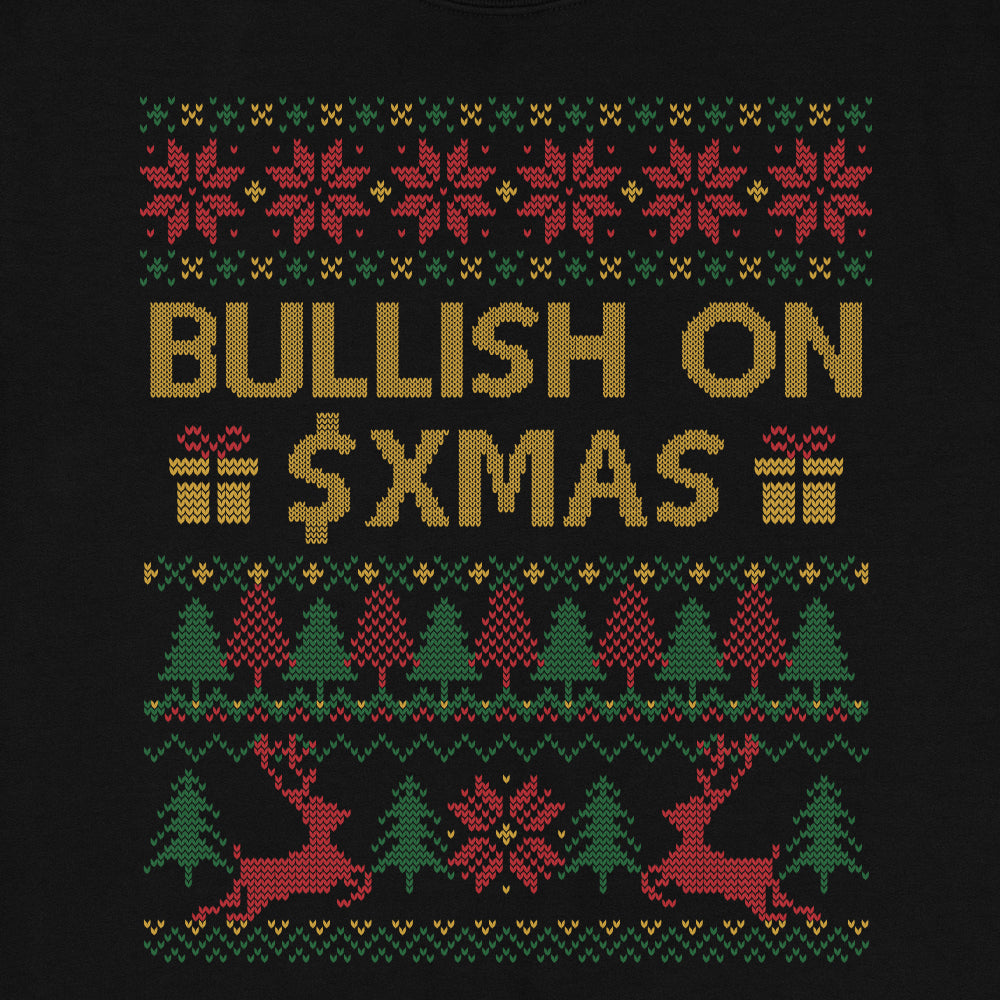 Bullish On Xmas Ugly Christmas Sweatshirt