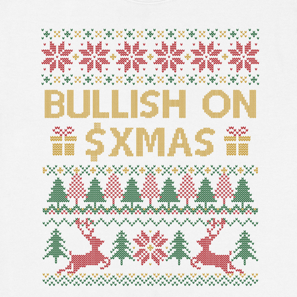 Bullish On Xmas Ugly Christmas Sweatshirt