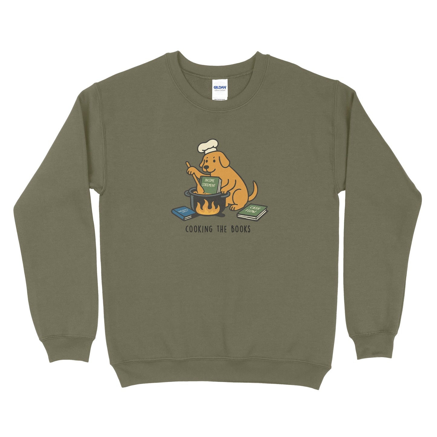 Cooking The Books Sweatshirt