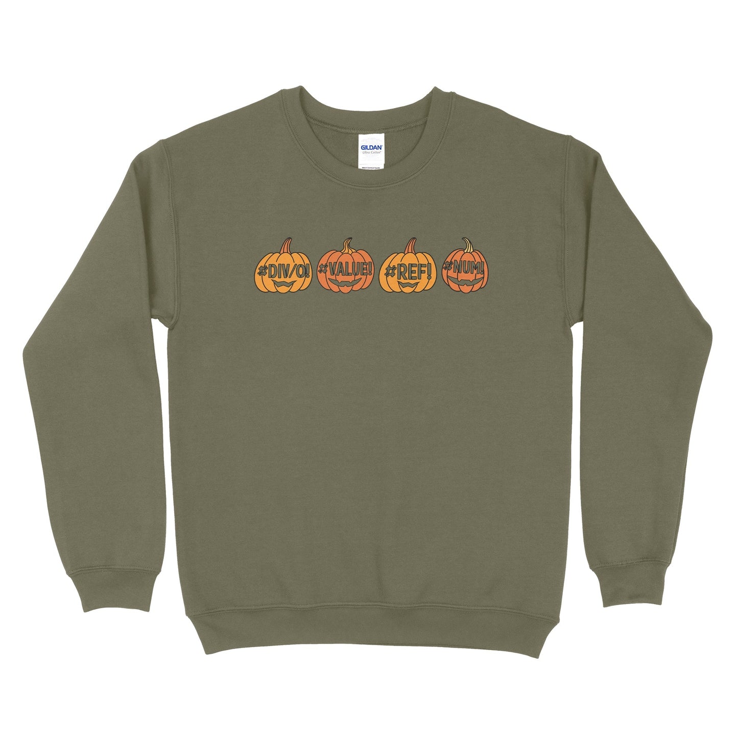 Excel Errors Jack O Lanterns Sweatshirt