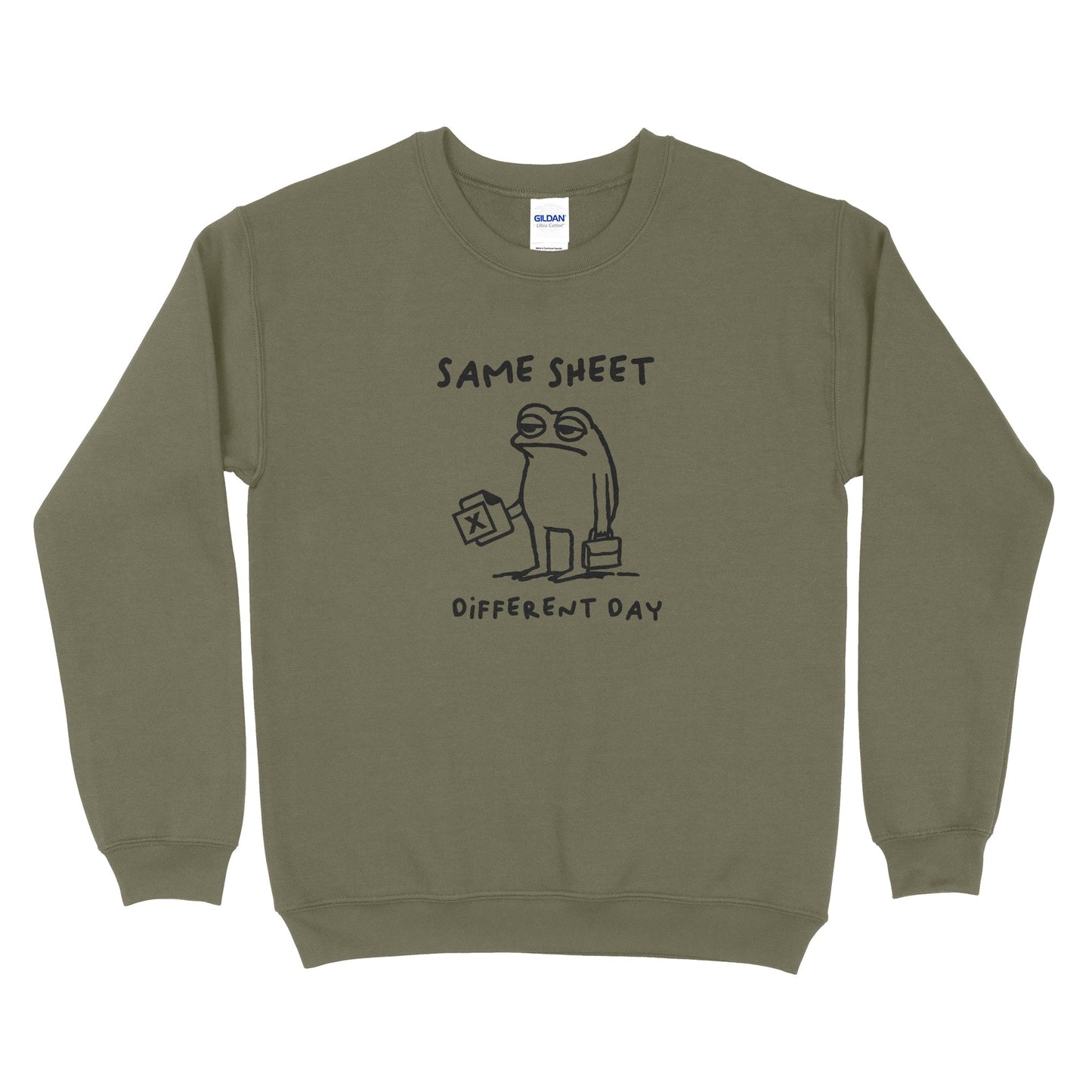 Same Sheet Different Day Sweatshirt