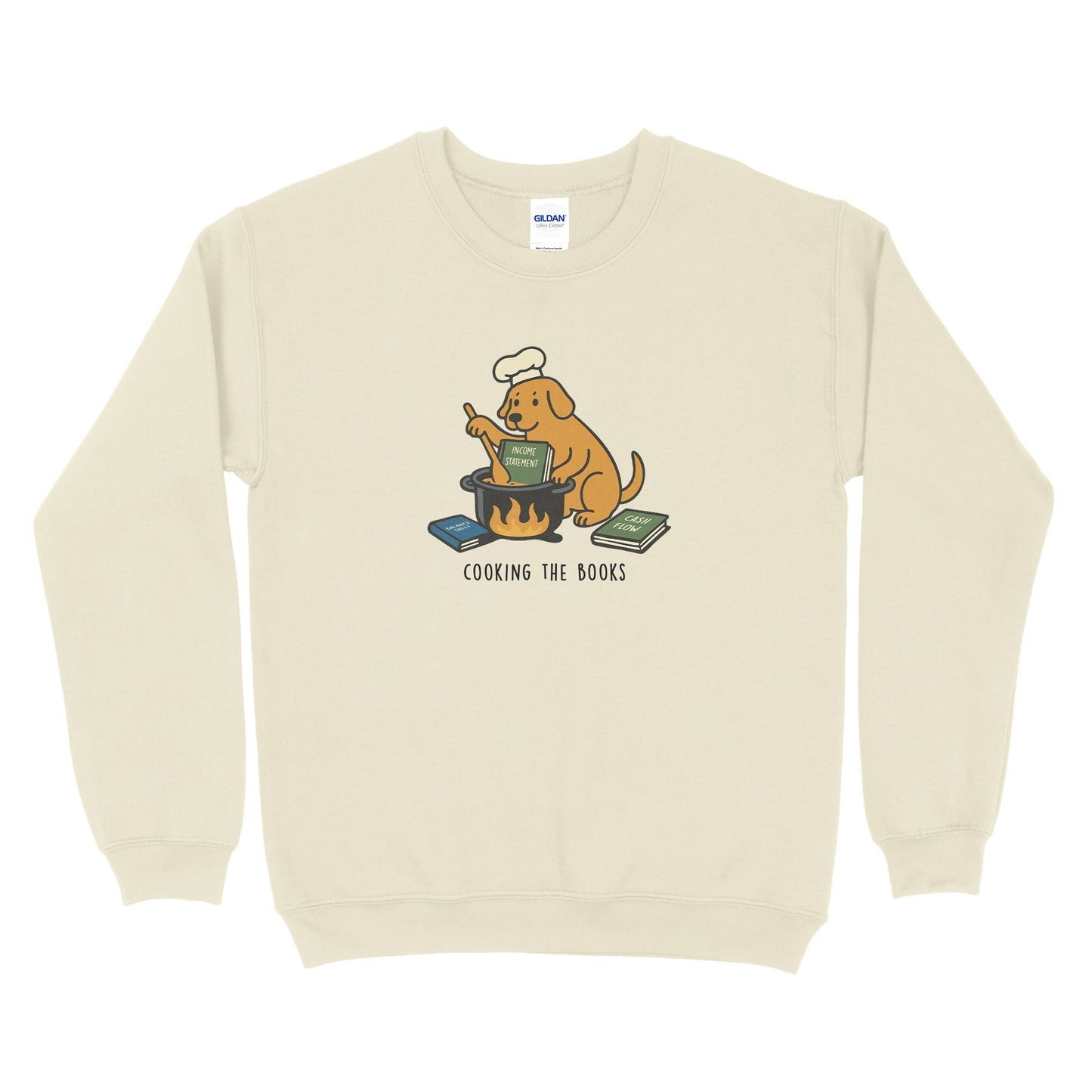 Cooking The Books Sweatshirt