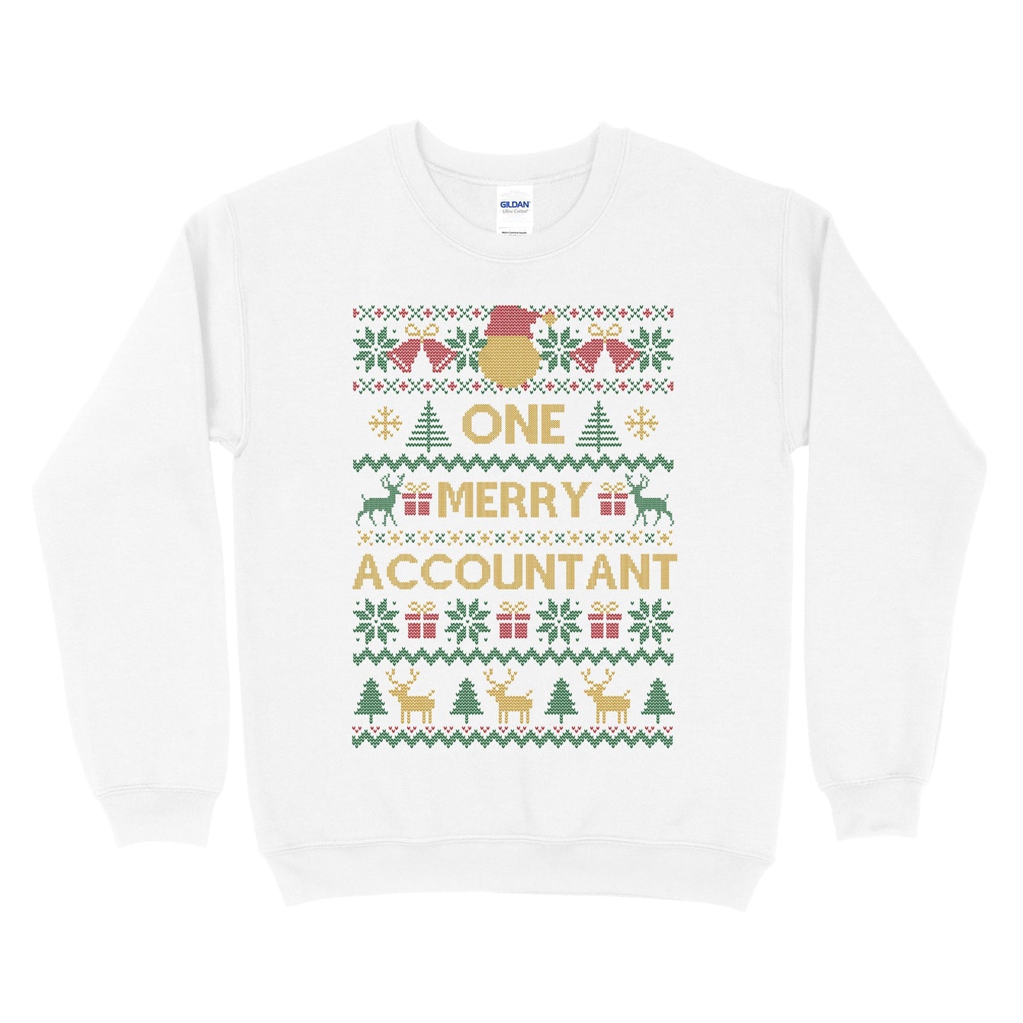 One Merry Accountant Ugly Sweatshirt