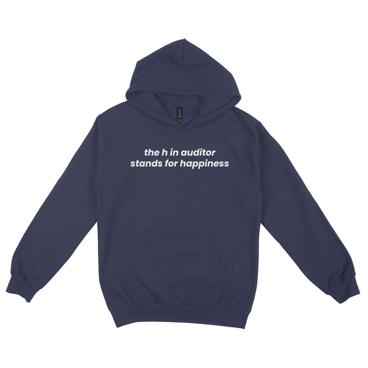 The H in Auditor Stands For Happiness Hoodie