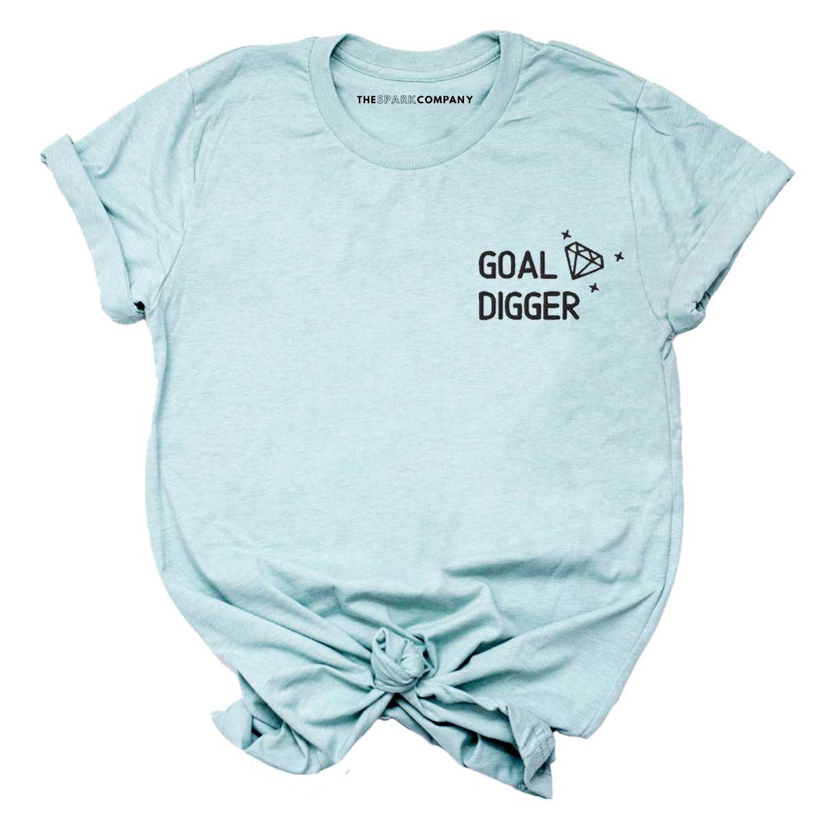 Goal Digger Embroidered T-Shirt