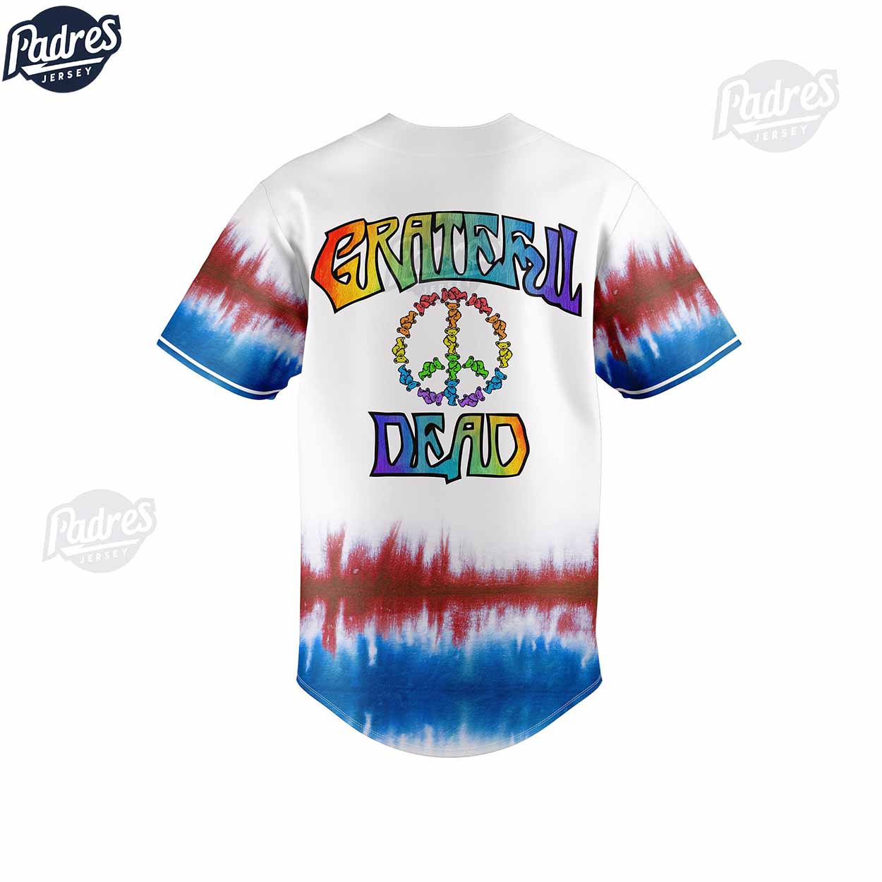 Grateful Dead Custom Baseball Jersey Gift - Padres Jersey Oasis: Elevate Your Baseball Style Game