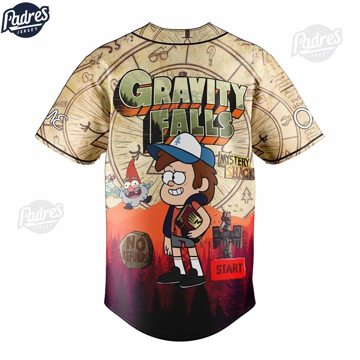 Gravity Falls Baseball Jersey - Padres Jersey Oasis: Elevate Your Baseball Style Game