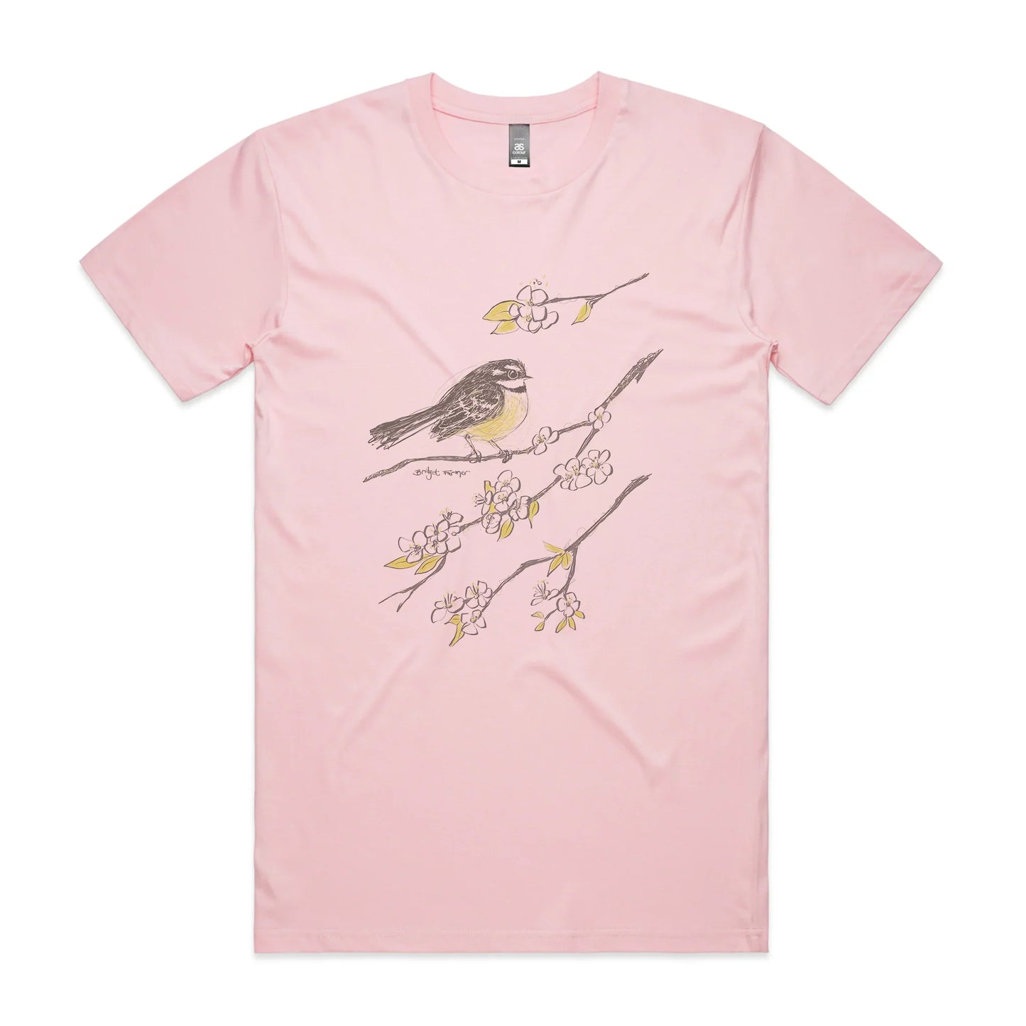 Grey Fantail Tee
