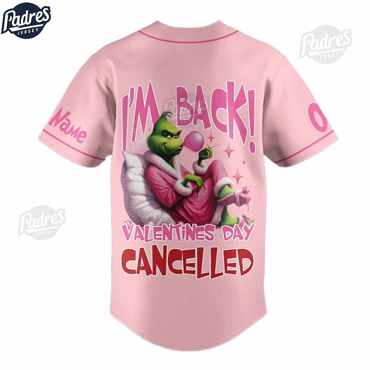 Grinch Valentine Baseball Jersey Outfit - Padres Jersey Oasis: Elevate Your Baseball Style Game