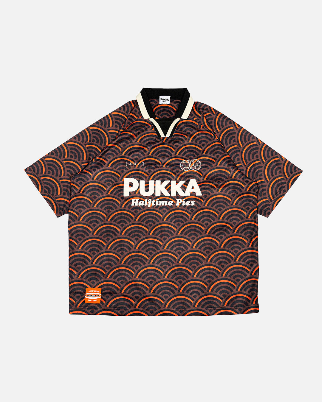 AOF x Pukka Football Shirt Orange