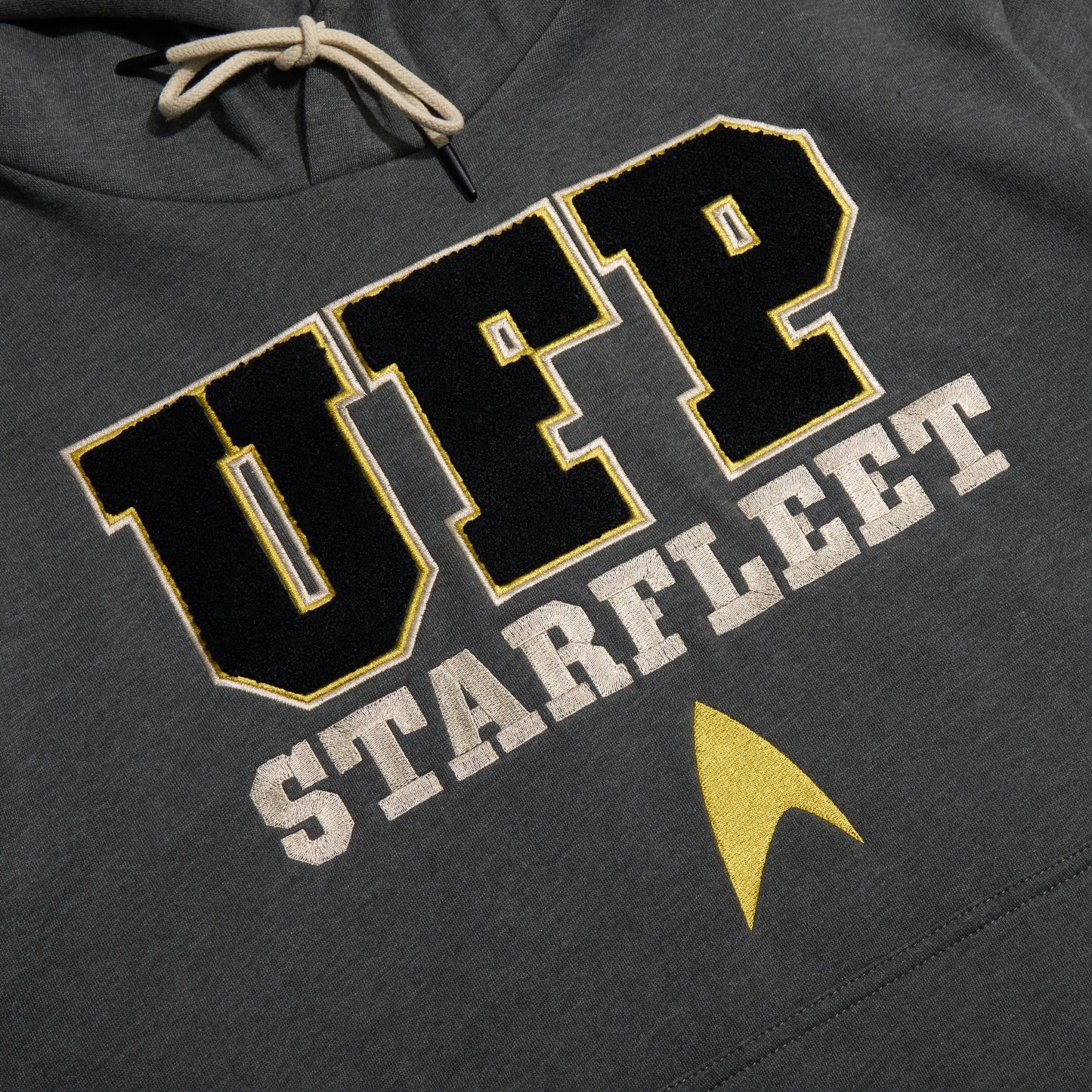 United Federation Of Planets Gray Hoodie