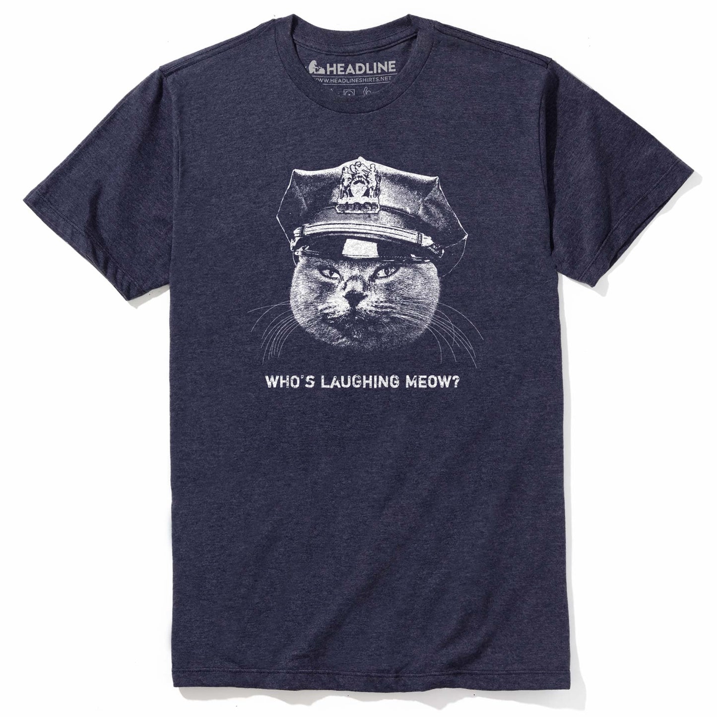 Who's Laughing Meow T-Shirt