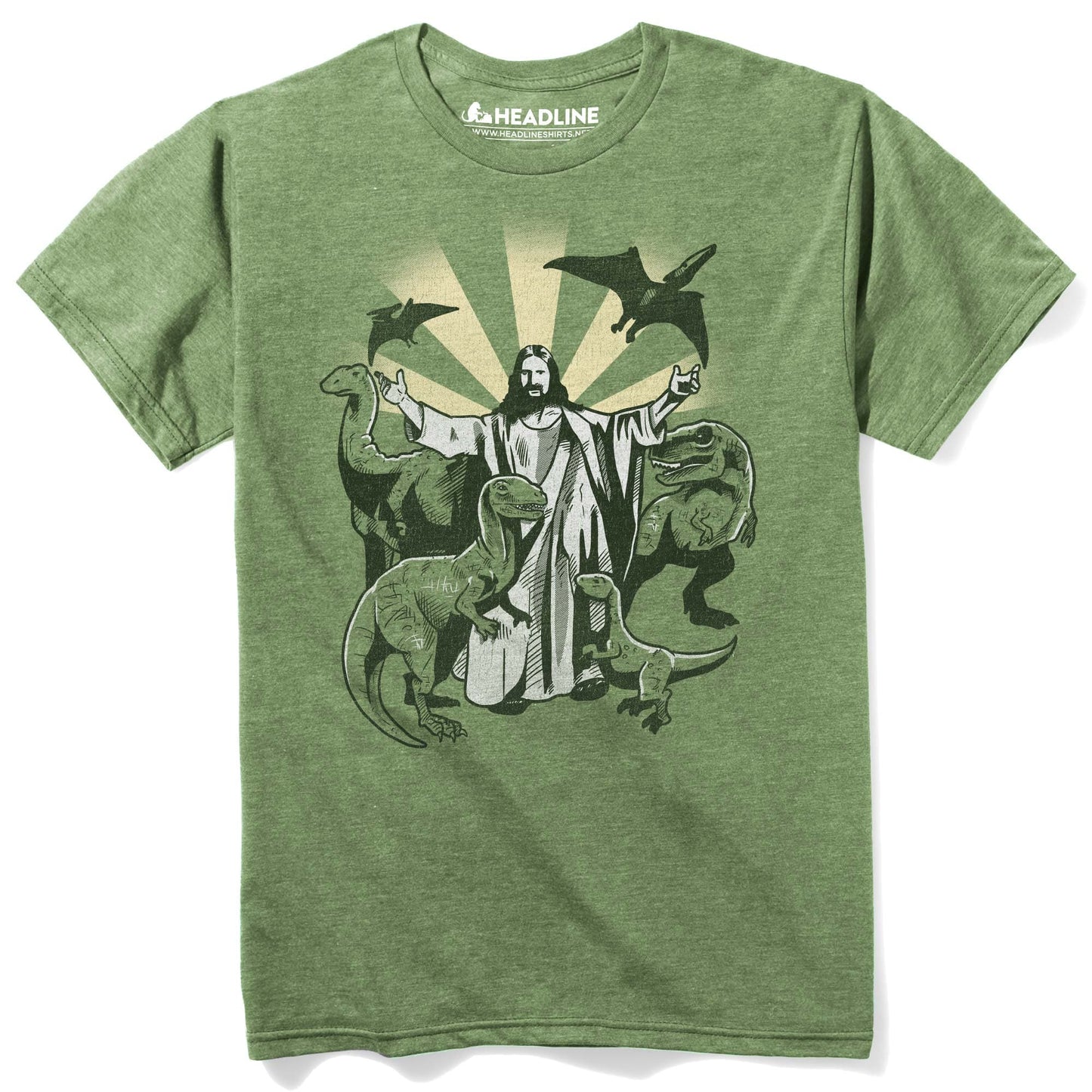 Jesus and the Dinosaurs T-Shirt