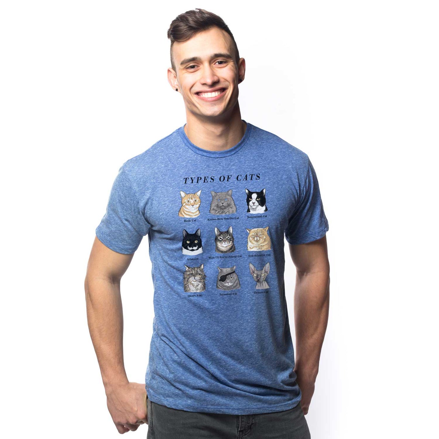 Types of Cats T-Shirt