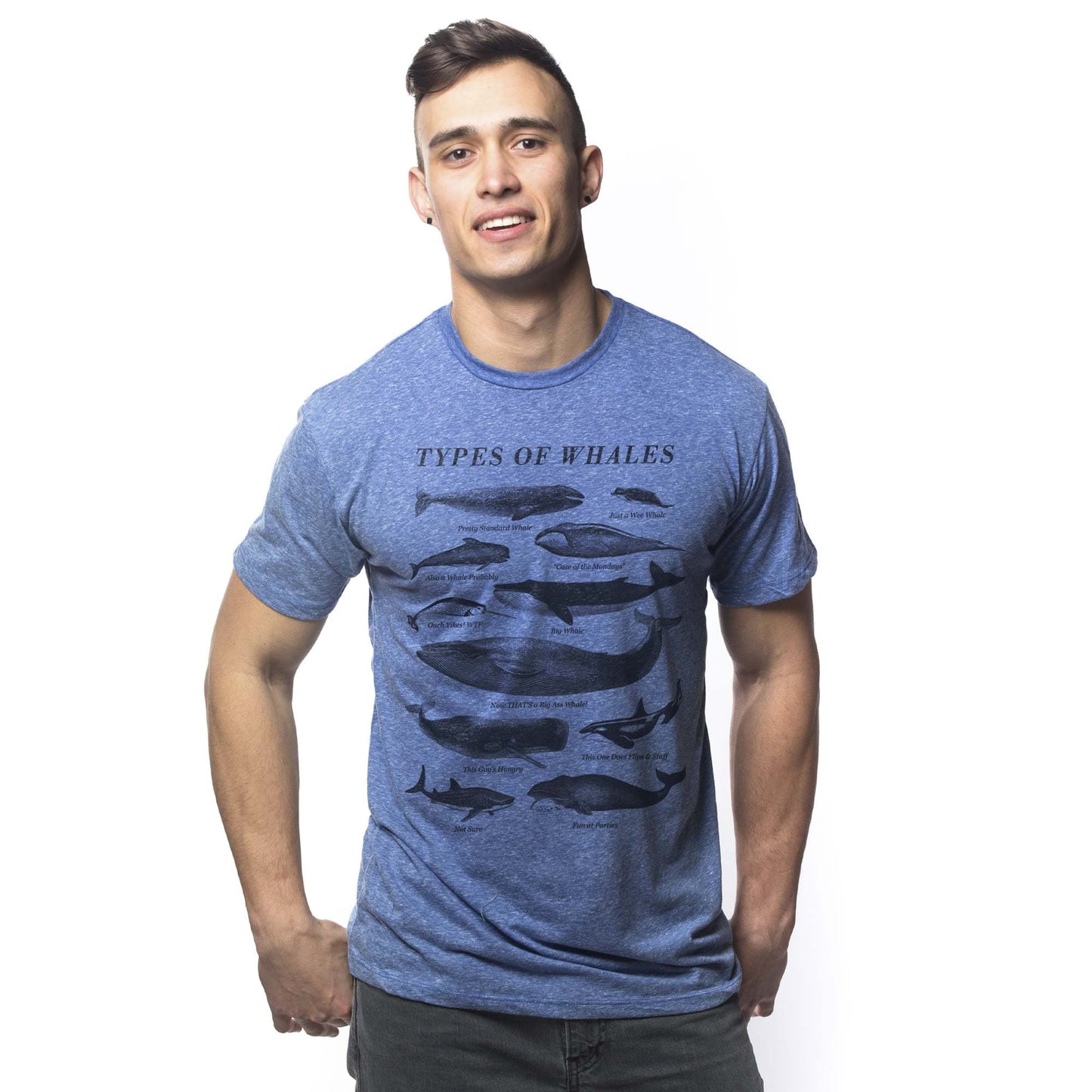 Types of Whales T-Shirt