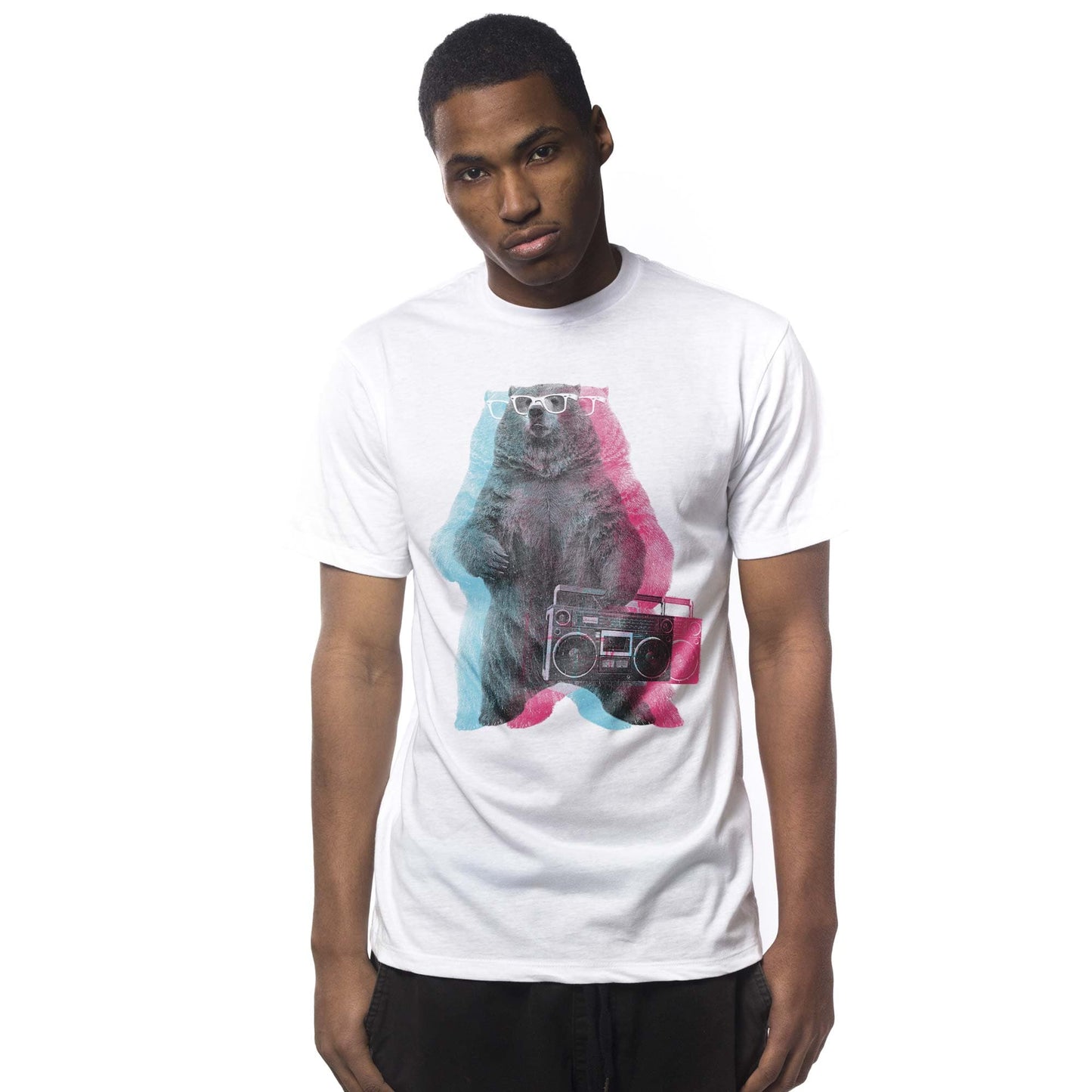 Boombox Bear T-Shirt