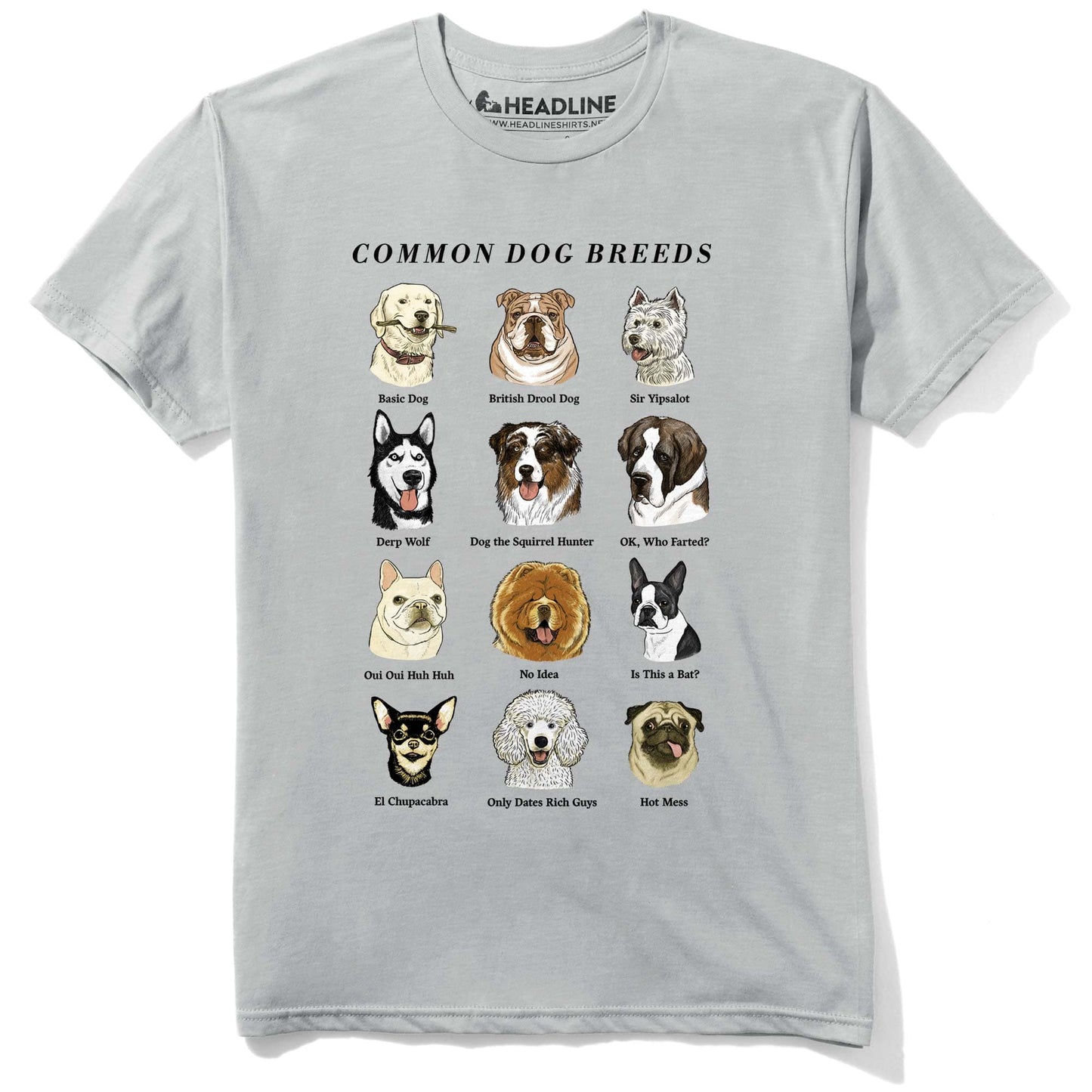 Common Dog Breeds T-Shirt